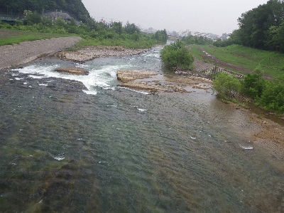 通常時の豊平川